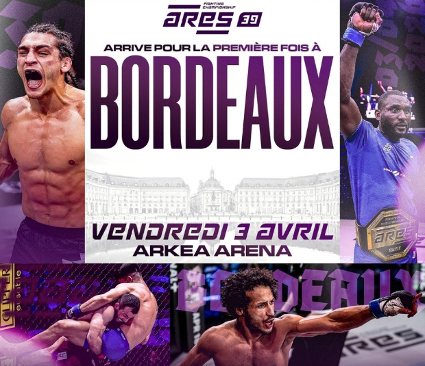 Ares 39 • Bordeaux Arkea Arena • ven 3 avril 2026