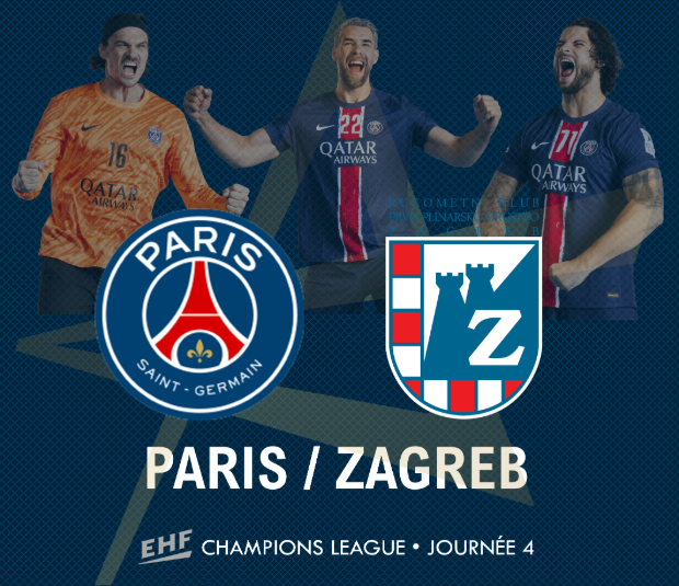PSG Hand-ZAGREB • 09 octobre 2025 • LDC