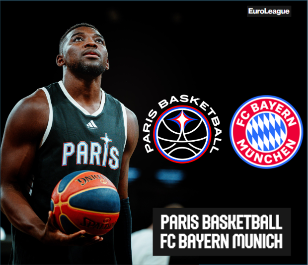 PARIS BASKETBALL-FC BAYERN MUNICH• Euroligue • jeu 6 novembre 2025
