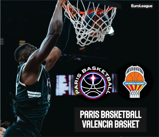 PARIS BASKETBALL-VALENCIA • EuroLeague• jeu 13 novembre 2025